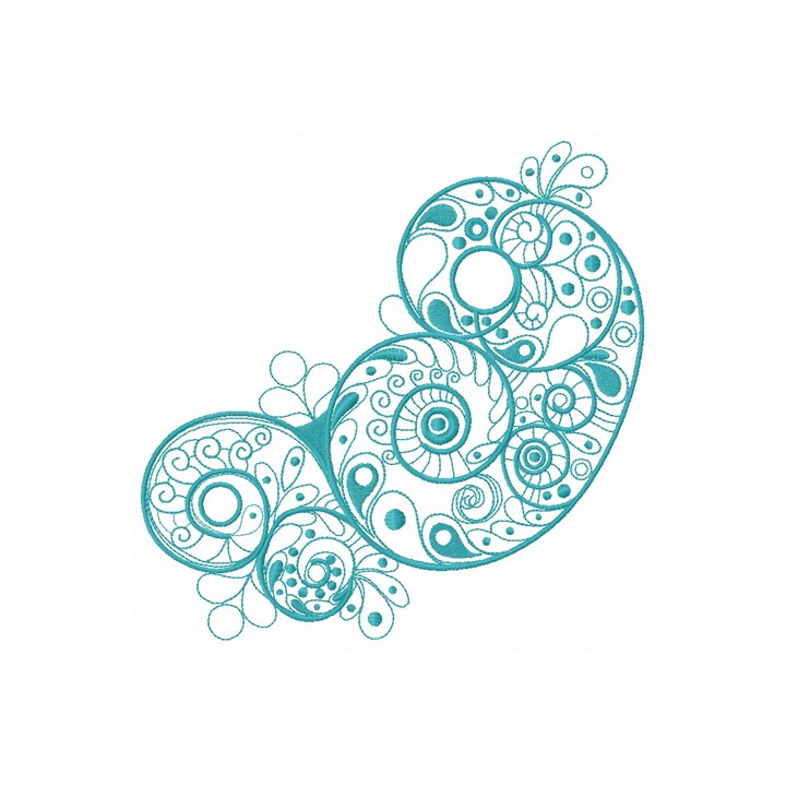 Fancy butterfly 4 embroidery design - Embroidery Design