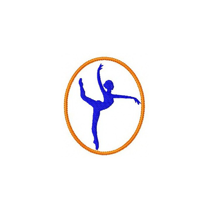 Gymnastics 3 embroidery design - Embroidery Design