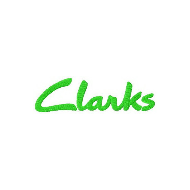 Clarks logo embroidery design - Embroidery Design