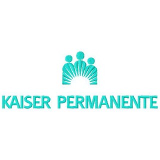 Kaiser Permanente logo embroidery design - Embroidery Design