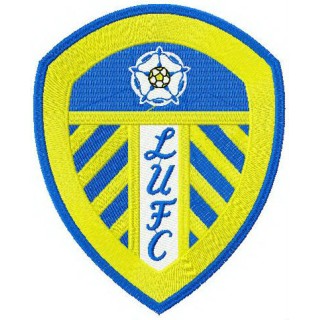 Leeds United A.F.C. logo embroidery design - Embroidery Design