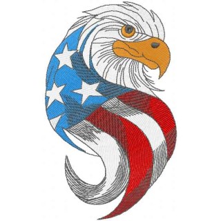 American Eagle 3 embroidery design - Embroidery Design