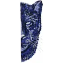 Bagheera embroidery design featuring a majestic black panther, perfect for creative projects inspired by The Jungle Book.