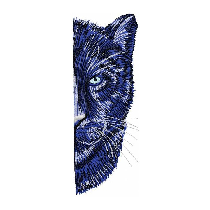 Bagheera embroidery design - Embroidery Design