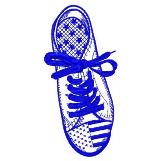 American gumshoe 2 embroidery design - Embroidery Design