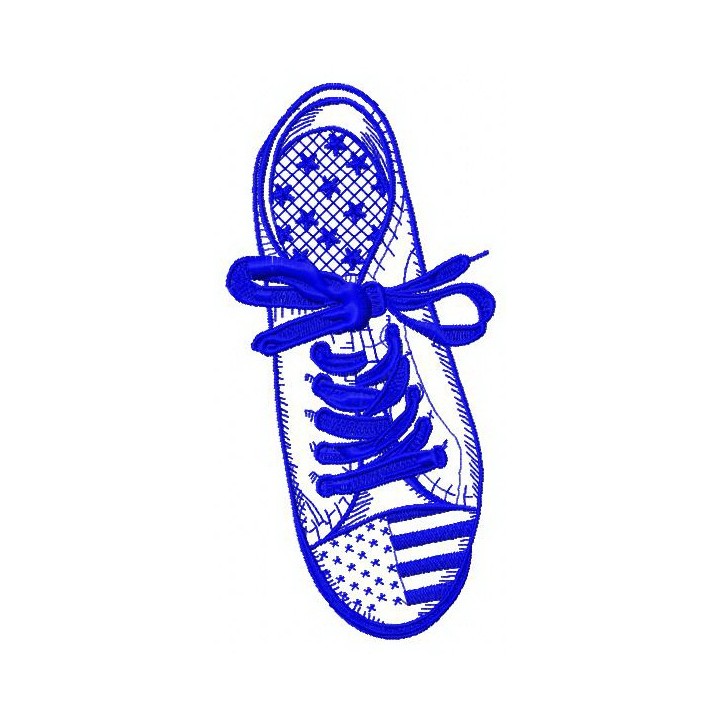 American gumshoe 2 embroidery design - Embroidery Design