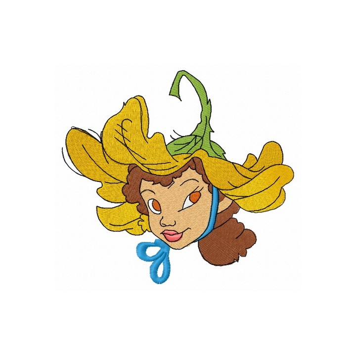 Daisy fairy 4 embroidery design - Embroidery Design