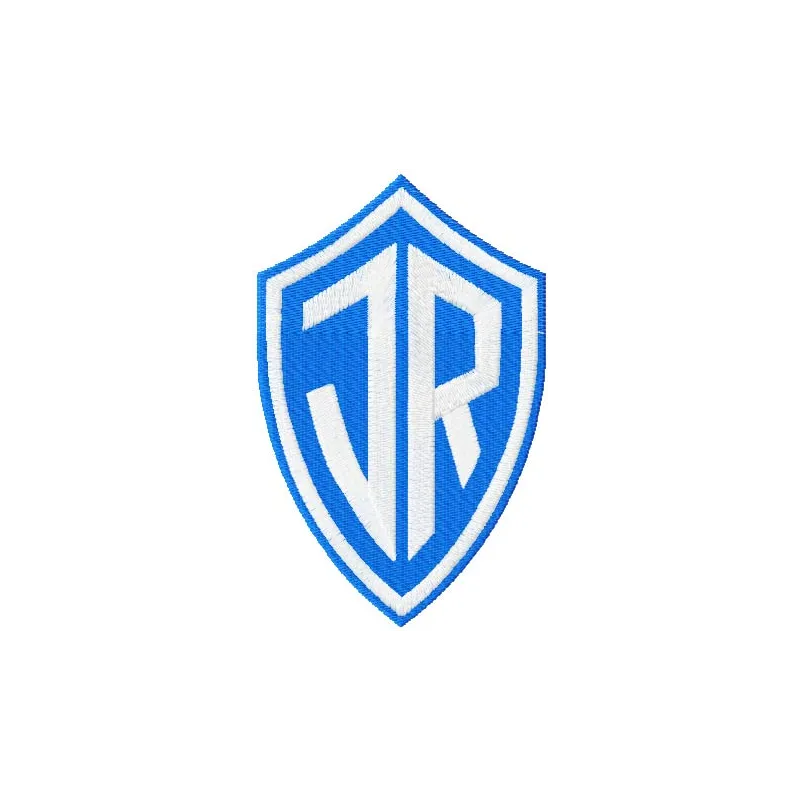 ÍR Reykjavik Athletic logo embroidery design preview for football soccer enthusiasts, showcasing detailed stitching patterns.