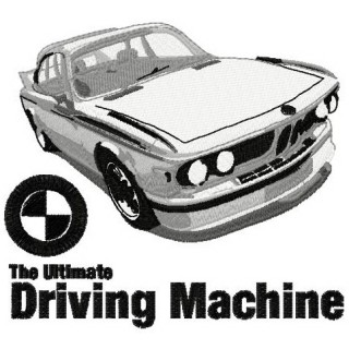 Ultimate driving machine embroidery design - Embroidery Design