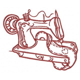 Embroidering heart embroidery design - Embroidery Design