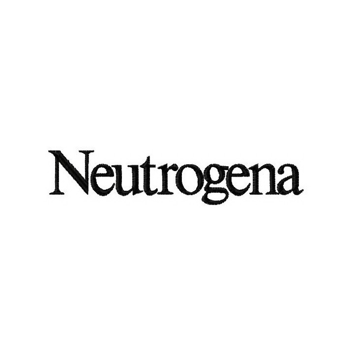 Neutrogena logo embroidery design - Embroidery Design