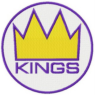 Seattle Kings 2014 logo embroidery design - Embroidery Design