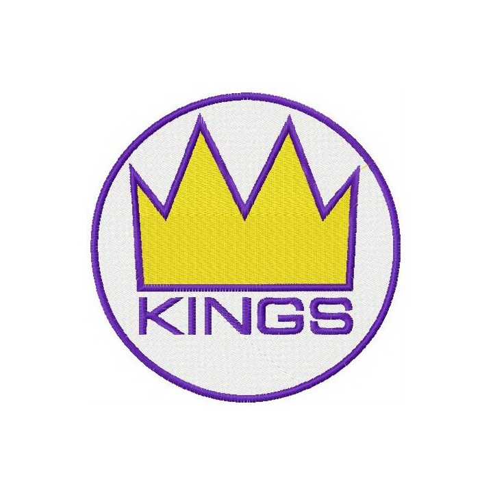 Seattle Kings 2014 logo embroidery design - Embroidery Design