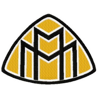 Maybach badge embroidery design - Embroidery Design