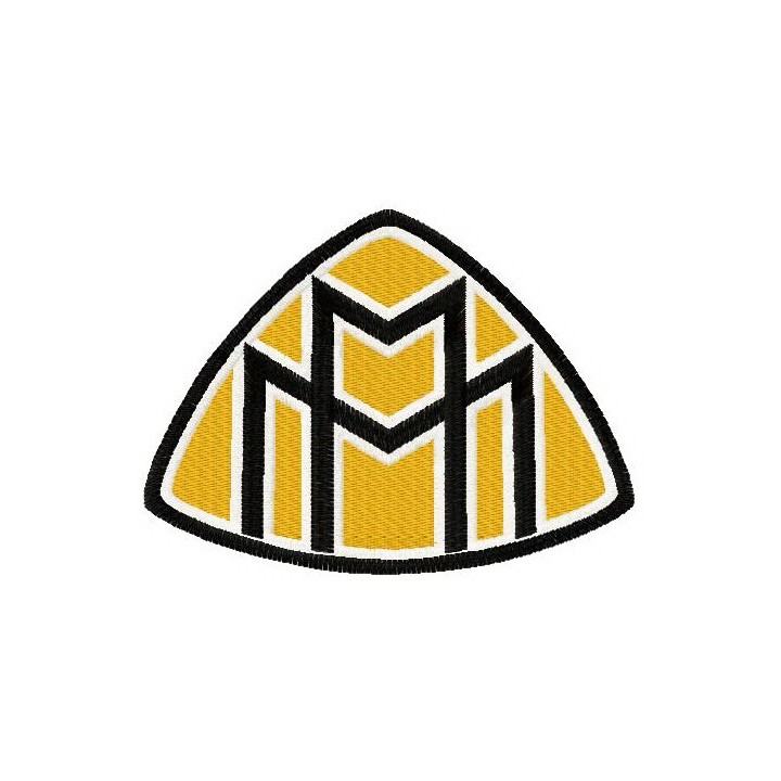 Maybach badge embroidery design - Embroidery Design
