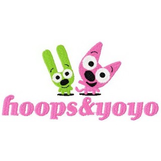 Hoops and Yoyo embroidery design - Embroidery Design