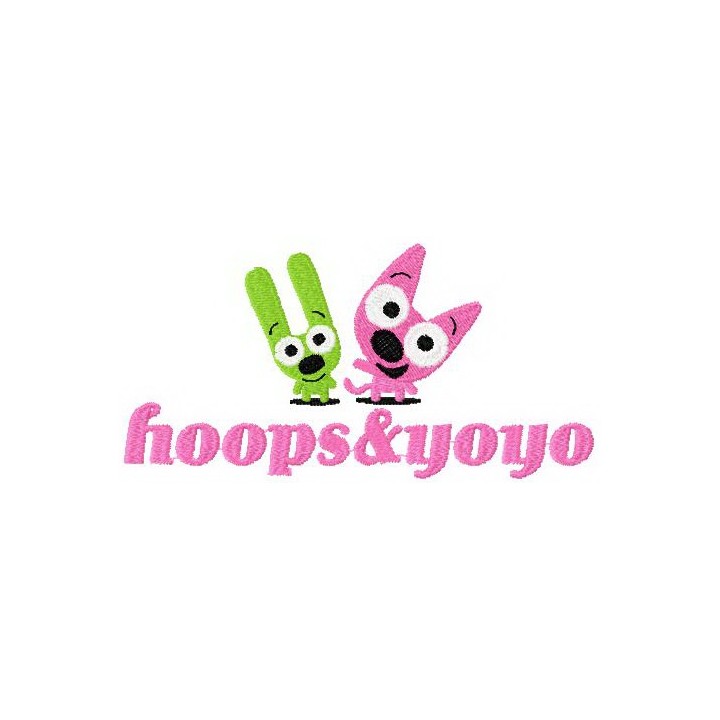 Hoops and Yoyo embroidery design - Embroidery Design