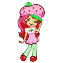 Preview of Strawberry Shortcake 4 embroidery design featuring whimsical motifs for creative stitching projects.