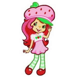 Strawberry Shortcake 4 embroidery design - Embroidery Design