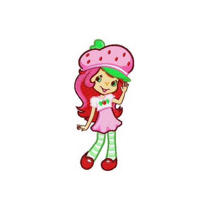 Strawberry Shortcake 4 embroidery design - Embroidery Design