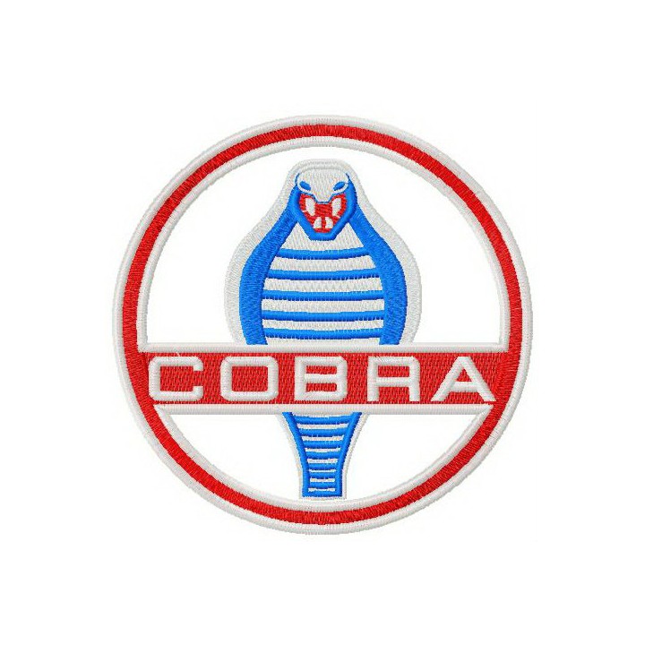AC Cobra logo embroidery design - Embroidery Design