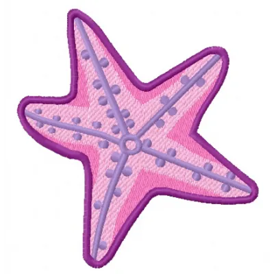 Preview of the Sea Star 2 embroidery design featuring intricate sea life patterns for creative stitching.
