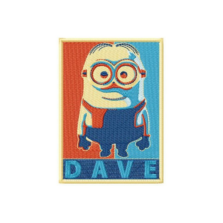Dave embroidery design - Embroidery Design