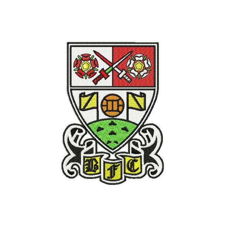 Barnet FC logo embroidery design - Embroidery Design