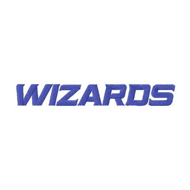 Washington Wizards logo 2 embroidery design - Embroidery Design