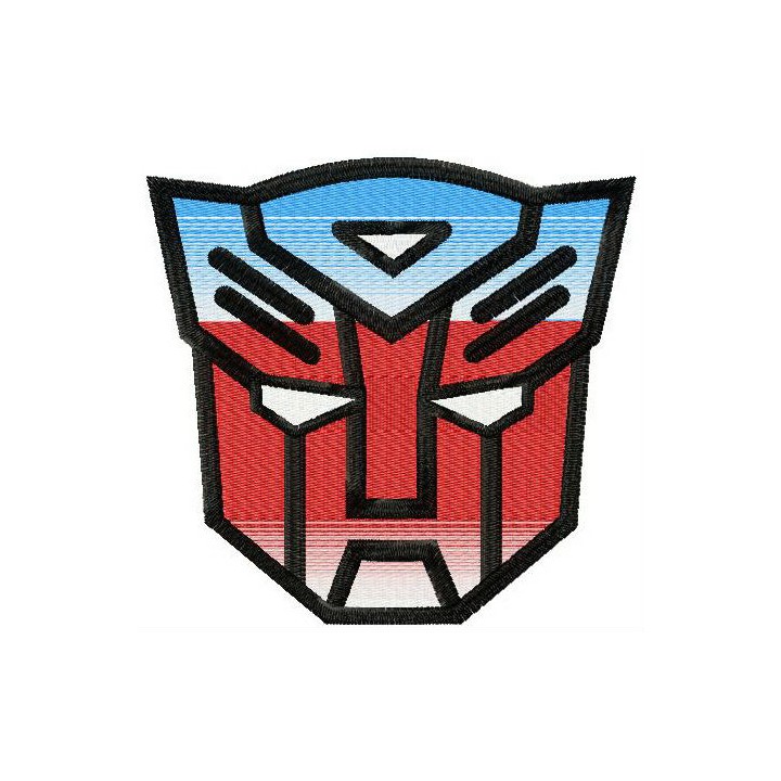 Transformers logo 2 embroidery design - Embroidery Design