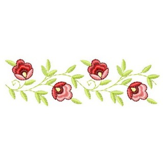 Flower pattern 2 embroidery design - Embroidery Design