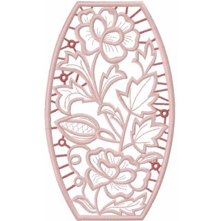 Flower lace 7 embroidery design - Embroidery Design