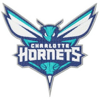 Charlotte Hornets alternative logo 2 embroidery design - Embroidery Design