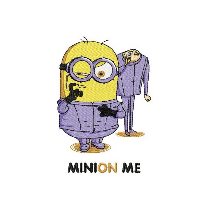Minion Me embroidery design - Embroidery Design