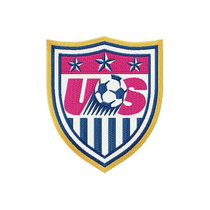 United States Soccer Federation logo embroidery design - Embroidery Design
