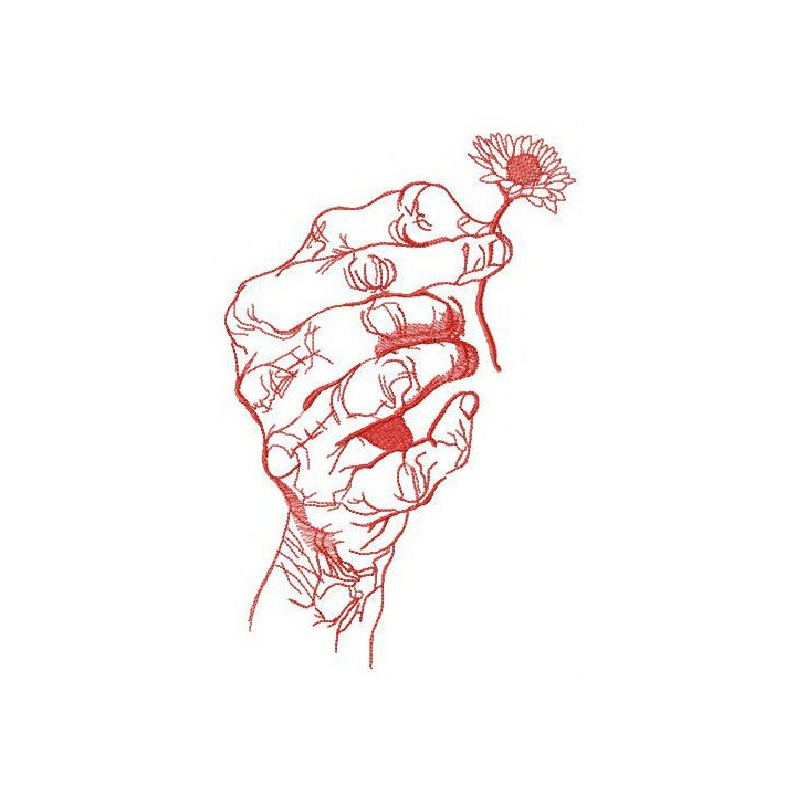 Small chamomile for you embroidery design - Embroidery Design