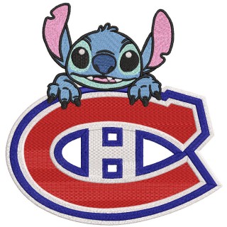 Stitch Montréal Canadiens logo embroidery design - Embroidery Design