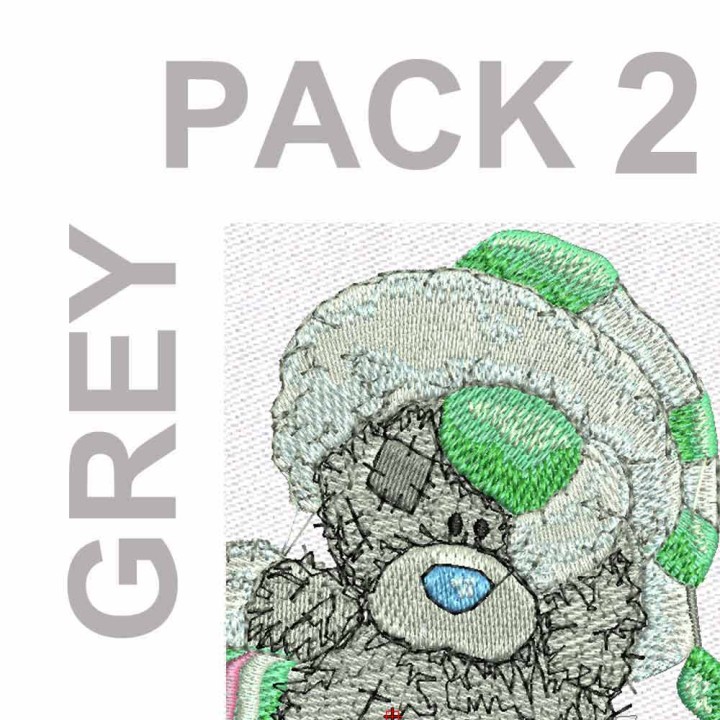 Grey pack 2 -10 designs embroidery design - Embroidery Design