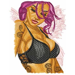 Wings of passion embroidery design - Embroidery Design