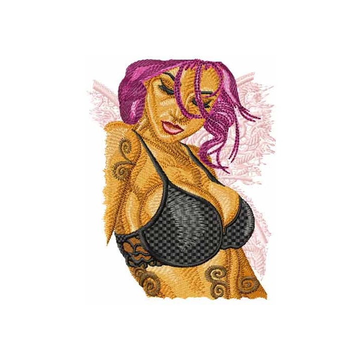 Wings of passion embroidery design - Embroidery Design