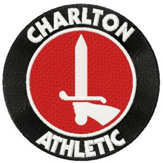 Charlton Athletic F.C. logo embroidery design - Embroidery Design