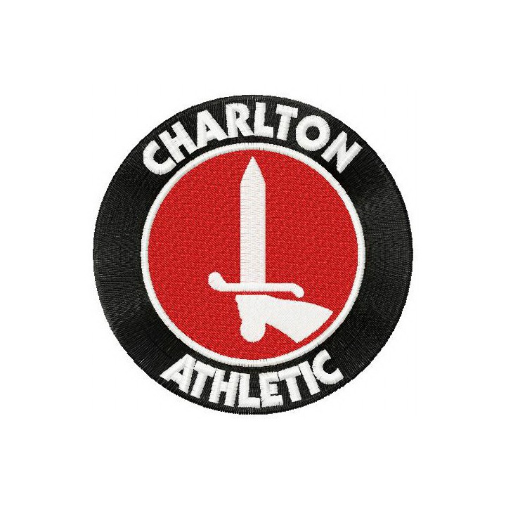 Charlton Athletic F.C. logo embroidery design - Embroidery Design