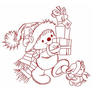 Christmas presents for you 3 embroidery design - Embroidery Design