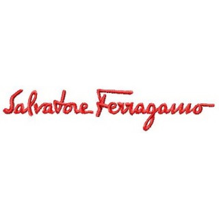 Salvatore Ferragamo logo embroidery design - Embroidery Design