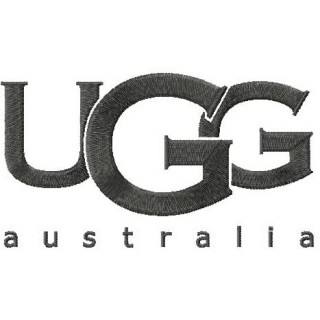 UGG Australia logo embroidery design - Embroidery Design