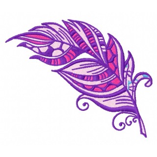 Feather 32 embroidery design - Embroidery Design