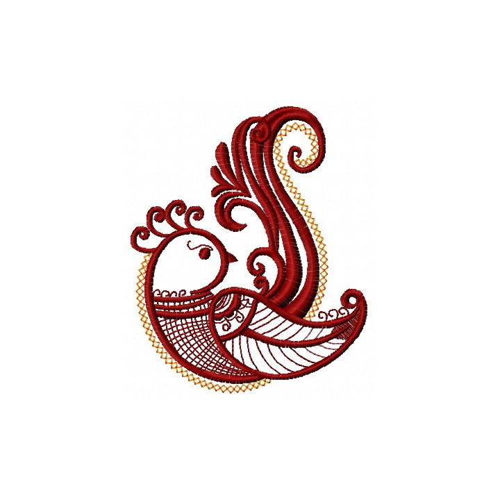 Firebird 7 embroidery design - Embroidery Design