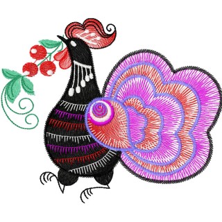 Rooster 3 embroidery design - Embroidery Design