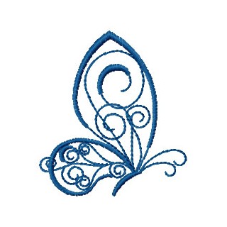 Butterfly 16 embroidery design - Embroidery Design