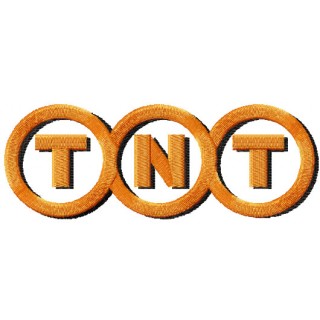 TNT logo embroidery design - Embroidery Design